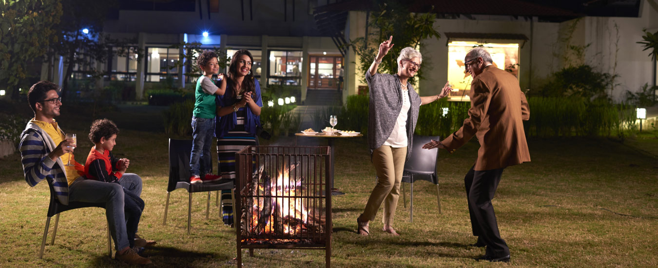 Bonfire Dinner with Barbeque